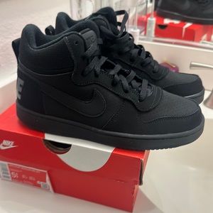 Nike Court Borough. Brand new with box. Will fit women’s size 7.